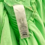 Y2K ASOS DESIGN Womens Dress Size‎ 2 Green Smocked Ruffle Coquette Fairy Summer Photo 5