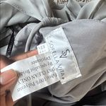 Sorella Vita  Gray Halter Chiffon Dress SIZE 14 Photo 2