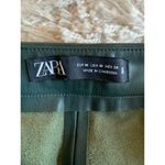 ZARA  Faux Leather Trousers Minimalist Chic Downtown Streetwear Edgy Rocker Trend Photo 6