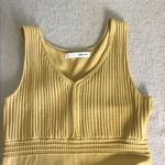 Royal Party Women’s Yellow Knit BodyCon Knee Length Tank Dress EUC free Size Size undefined Photo 1