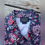 Pendleton  Jacobian Floral Paisley Cotton Zip-Up Jacket, Size XS Photo 5