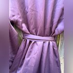 Natori Deep Purple Silky Long Robe Women’s Size Extra Small Photo 6