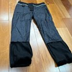 Zadig & Voltaire  Black wool gold striped lined pants 34 Cm Photo 7