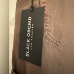 Black Orchid  Milla Paperbag Short High Waist Women’s Brown Shorts Size 26 Photo 4