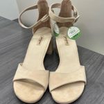 Beige Ankle Strap Heels - Size 11.5 (9 Paul green size) Photo 7