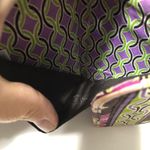 Vera Bradley  wallet retired print ‎ purple punch trifold wallet Photo 9