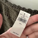 Aerie NEW!  Women's Olive Green Crochet Bralette Crop Top Photo 5