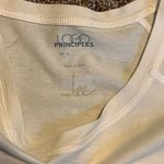 Logo Principles "The Tee". Off White, Long Sleeve, Crew Neck. Cotton/Modal XL Photo 2