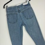 RE/DONE  Originals Revolve High Rise Slim Sz 27 Ankle Zip Jeans 90s Wash Photo 11