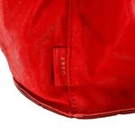 Obey Rare NWT x Los Angeles Leather Craft Rosyln Bucket Bag in Poppy Red Photo 8