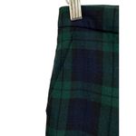J.crew chic green black watch plaid Martie pants size 4 #H3704 Green Photo 2