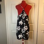 Banana Republic White Lily Print Tank Top size Large Photo 1