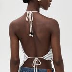 Reformation Reese Black White Polka Dot Top New! Photo 1