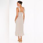 Show Me Your Mumu NWT Claire Midi Dress In Show Me The Ring Crisp Size XS Photo 8