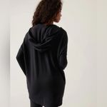 Athleta Purana Wrap Sweatshirt XS Black NWOT Photo 2