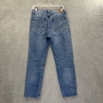 American Eagle  Super High Rise Ankle Straight Jeans Stretch Boho Women's 4 x 27 Photo 1