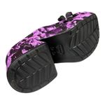 Crocs Siren Hyper Floral Platform Clogs Black Multi Women’s 8 NWOT Purple Black Photo 4