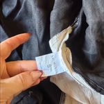 MOEVA Sibilla Black Long Sleeve Oversized Linen Shirt Photo 3