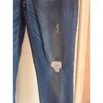White House | Black Market Womens Skinny Distressed Jeans Size 26 Blue Stretch Den Photo 2