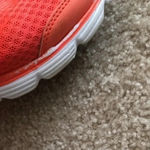 Champion women athletic shoe orange size … Photo 1