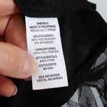 City Triangles Womens Glitter Floral Babydoll Dress Size L Y2K Fairy Whimsygoth Photo 5