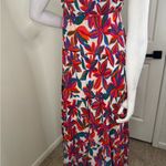 Skies Are Blue Red and White Sleeveless Maxi Sundress Size Small. #151 Photo 6
