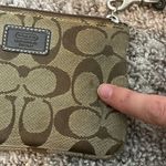 Coach wristlet logo print brown Photo 7