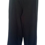 Quince  Women Organic Cotton Double Knit Wide Leg Pants 28" Black M Minimalist Photo 0