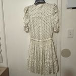 Current Air  White Mini Dress with Black Dots Photo 4