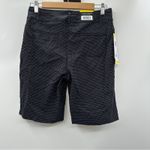 Hilary Radley Black & White Polka Dot Print High Rise Knee Length Shorts Sz S Photo 1