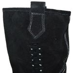 Sporto  Bridget Black Suede Cowboy Boots Size 6.5 M Photo 10