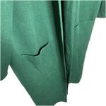 Shein Curve Dark Green Long Sleeve Knit Duster Cardigan Sweater Size XL Womens Photo 1