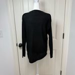 Sweet Romeo  Black Crew Neck Pullover Sweater Photo 2