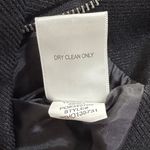 LA Hearts Black Moto Jacket Medium Asymmetrical Zip Lined Designed in California Photo 3