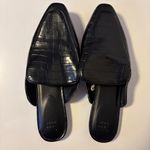 A New Day  Faux Leather Croc Slip On Loafers Flats Black Womens US Shoe Size 11 Photo 2