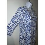 kim rogers Women’s Blue Night Gown Mumu Midi Gown Small Photo 3