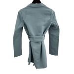 Urban Threads Petite Blue Tie Waist Blazer Size 6P New Photo 3