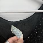 Carol Brent Vintage 50s Black Wool Sweater Knit Tank Top Size Large Photo 5