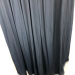 Modern Citizen Eleni Grecian Pleated Midi Dress Size Small Navy Blue Satin Photo 9