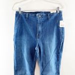 Free People High Rise Level Up Slit Bootcut Jeans Night Sky Blue 31 / 12 Photo 7