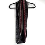 Vintage Velvet‎ Whimsigoth Red & Black Infinity Scarf Photo 6