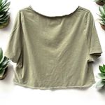 Aerie  Cropped Graphic Beach T-Shirt Medium Photo 2