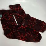 Acorn versafit‎ fleece cabin socks maroon & red adult Photo 0