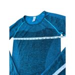 Saucony Women's Performance Green/Blue Long Sleeve Layering Top Size Small Photo 4