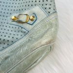 Balenciaga Pale Blue Arena Cross Pampille Bag Photo 2