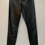 Wilfred  Free Faux Leather Skinny Black Pants Size Small Photo 0