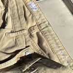 Gap Tan Low Rise Skinny Jeans with ankle zip size 26 hipster vintage 90s Y2K Photo 3