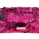 Victoria's Secret  Mermaid Flip Sequin Bling Cosmetic Makeup Bag Clutch Wristlet Photo 0
