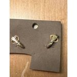 Trifari Vintage  Lotus Flower Clip-On Earrings Photo 1