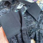 Bebe Vintage Y2K Catwomen Long Sleeved Lace Top Jumpsuit Size XS Photo 7